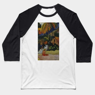 Landscape in Tahiti (Mahana Maa) by Paul Gauguin Baseball T-Shirt